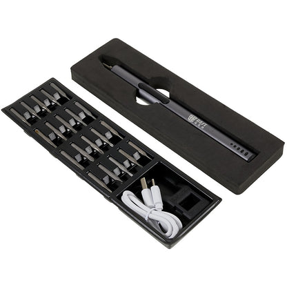BEST BST-9911A Professional Rechargeable Magnetic Electric Screwdriver Repair Tool with LED Light