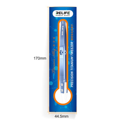 RELIFE RT Precision Ceramic Tweezers Titanium Alloy High Temperature Resistant Tweezers
