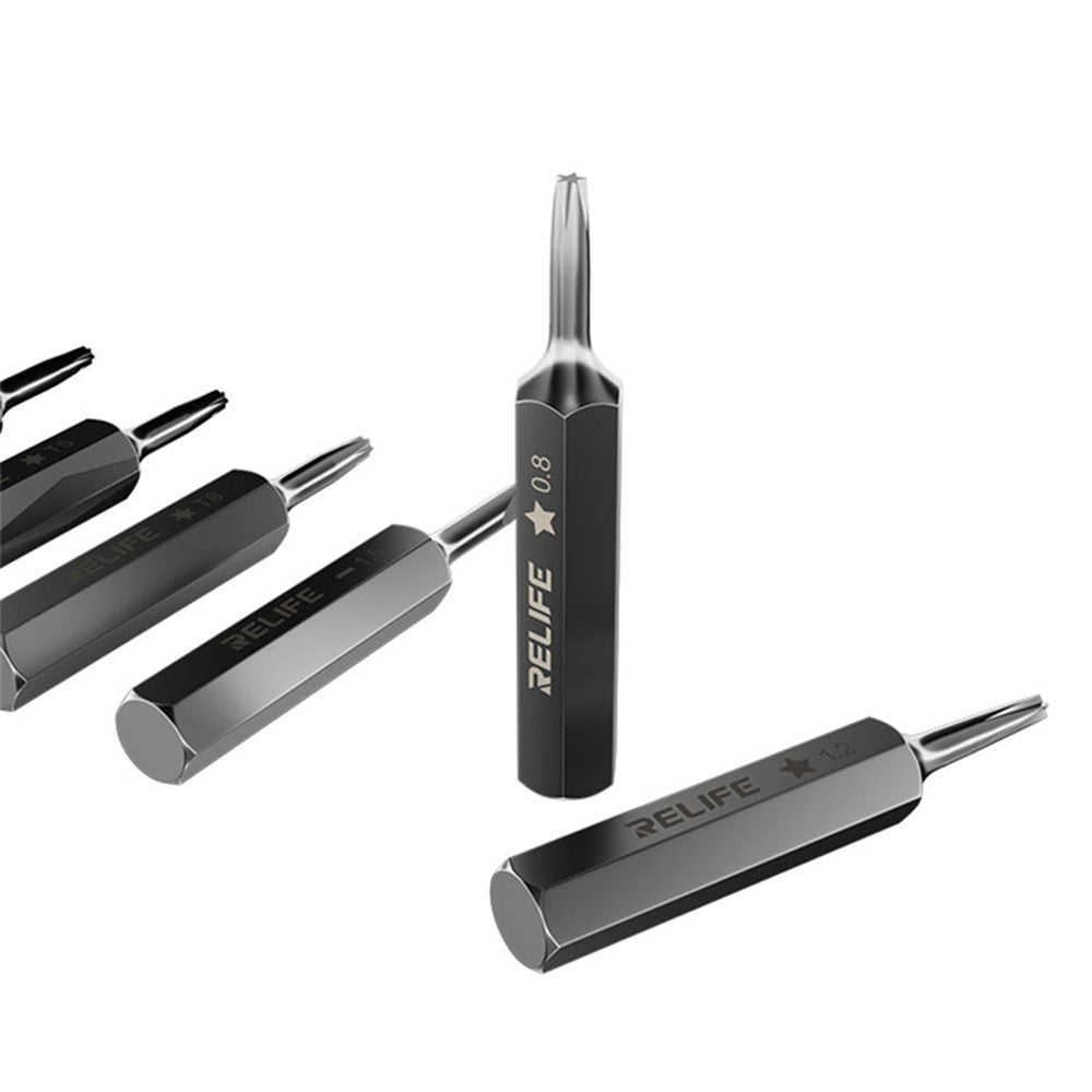 RELIFE SD-22E Precision Electric Screwdriver Rechargeable Repair Power Hand Tool with 10Pcs Bits for Repair Phones