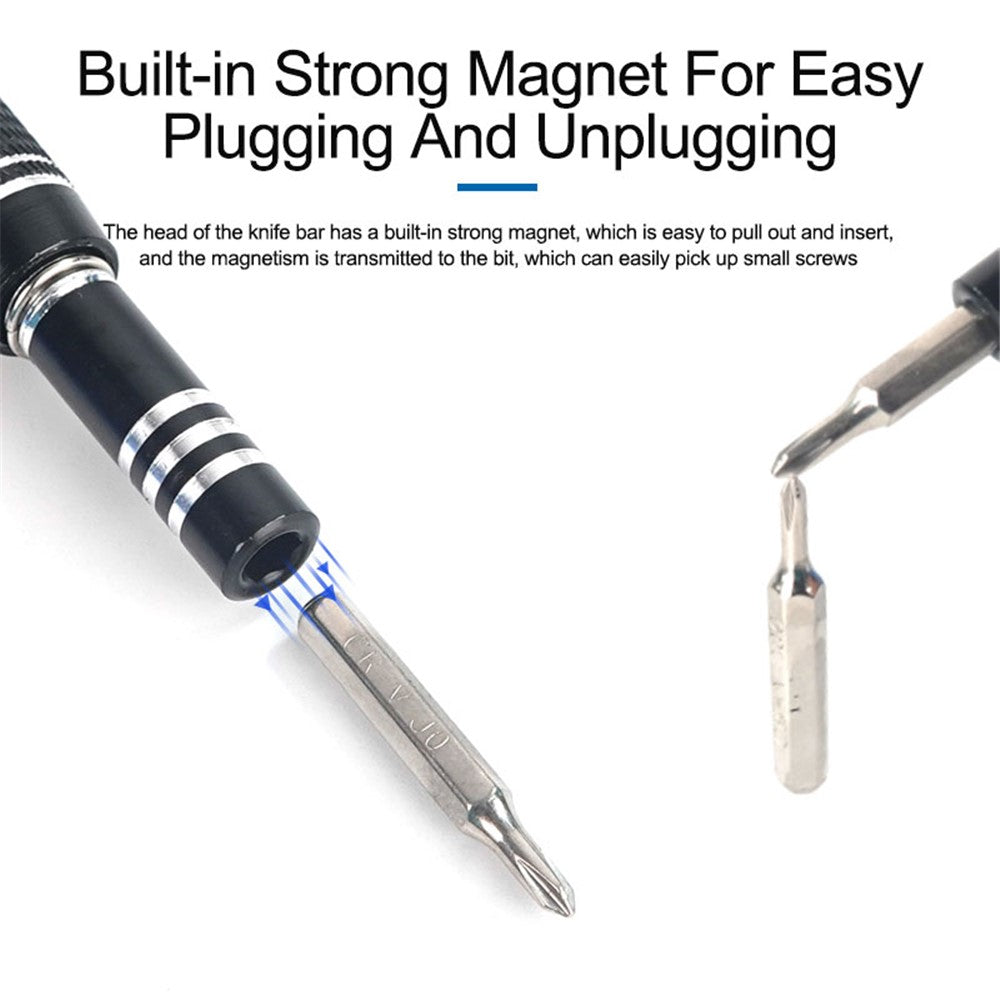 SUNSHINE SS-5121 66-in-1 Precision Screwdriver Set 64 Bits Magnetic Driver Kit Professional Electronics Repair Tool