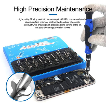 SUNSHINE SS-5121 66-in-1 Precision Screwdriver Set 64 Bits Magnetic Driver Kit Professional Electronics Repair Tool