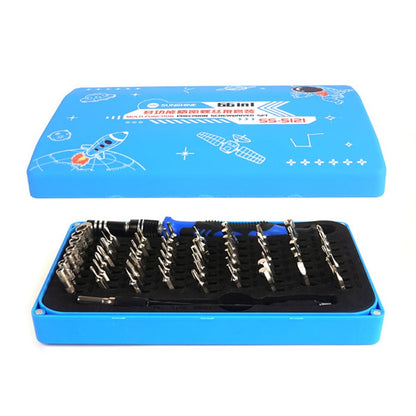 SUNSHINE SS-5121 66-in-1 Precision Screwdriver Set 64 Bits Magnetic Driver Kit Professional Electronics Repair Tool