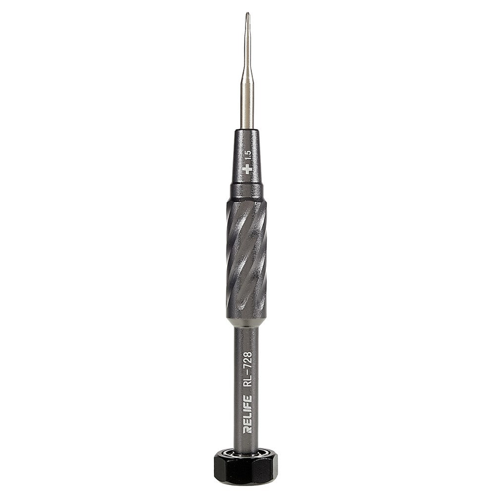 RELIFE RL-728 S2 Steel Screwdriver Mobile Phone Repair Tool Anti-slip Handheld Screwdriver Strong Magnetic Adsorption