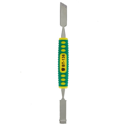 BEST BT-136 Metal Spudger Double-headed Pry Bar Hand Tool Tablet Phone Disassemble Repair Tool