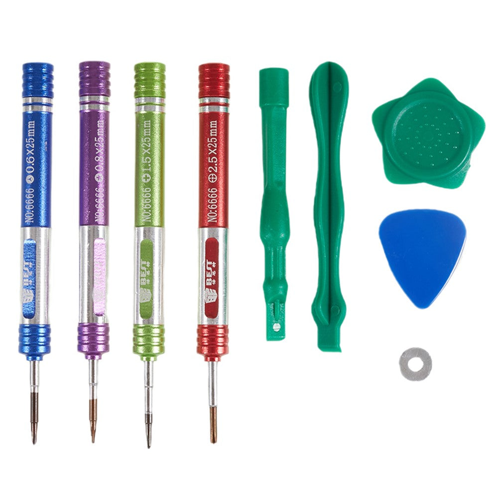 BEST Mobile Phone Repair Screwdriver Set Opening Pry Tool Spudger Tweezers Multifunction Cellphone Repair Kit
