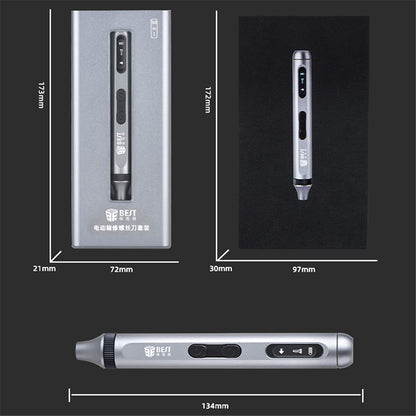 BEST BST-9933A Electric Precision Screwdriver Set with 48 Bits, Screwdriver Repair Tools Kit
