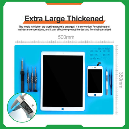 RELIFE RL-004FA Soldering Mat Silicone High Temperature Resistant Repair Insulation Pad
