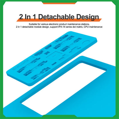 RELIFE RL-004FA Soldering Mat Silicone High Temperature Resistant Repair Insulation Pad