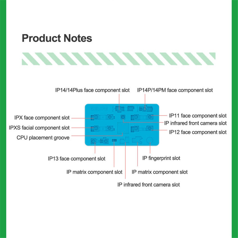 RELIFE RL-004FA Soldering Mat Silicone High Temperature Resistant Repair Insulation Pad