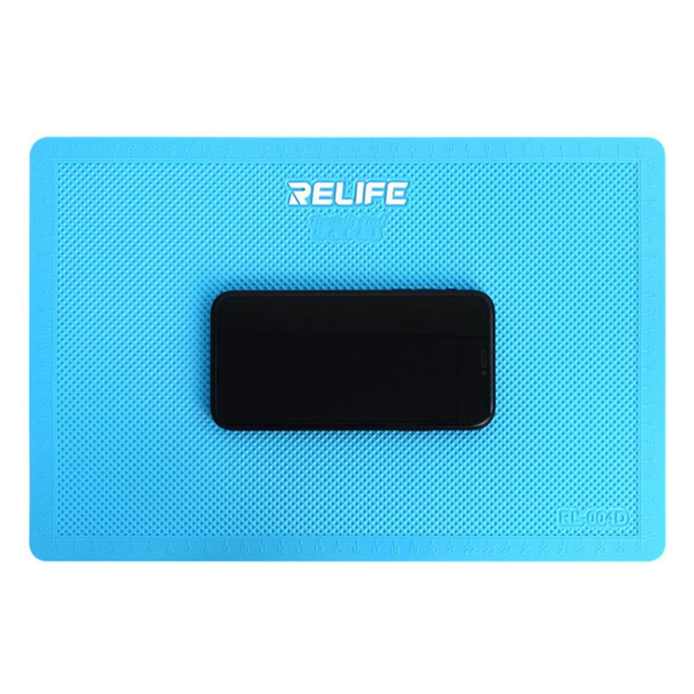RELIFE RL-004D Mobile Phone Film Installation Anti-Slip Pad Phone Repair Desktop Silicone Anti-skid Mat