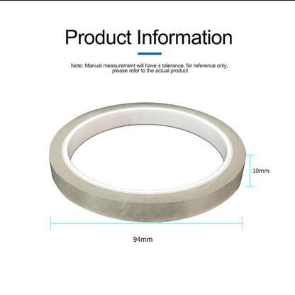 SUNSHINE 50m x 10mm Adhesive No Trace Clear Tape for Phone Tablet LCD Screen