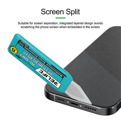 RELIFE RL-087 Screen Disassembly Blade Repair Opening Tool for Smart Cell Phone and Tablet LCD