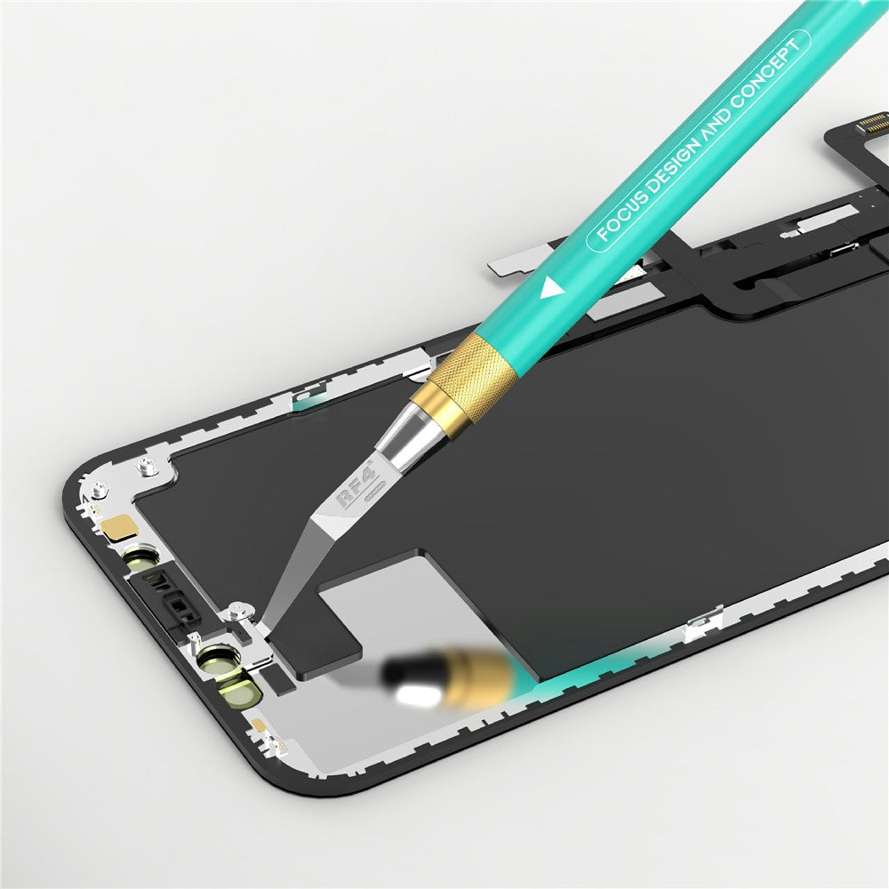 RF4 RF-KB11 Multifunctional Tin, Glue Handheld Remover Mobile Phone Repair Blade Cutter Set with Blades