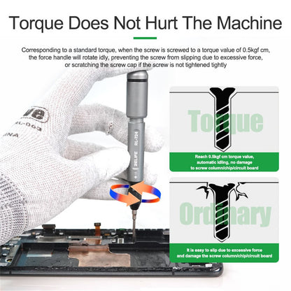 RELIFE RL-724 High-Precision Torque Screwdriver Magnetic Disassembling Phone Equipment Maintenance Tool