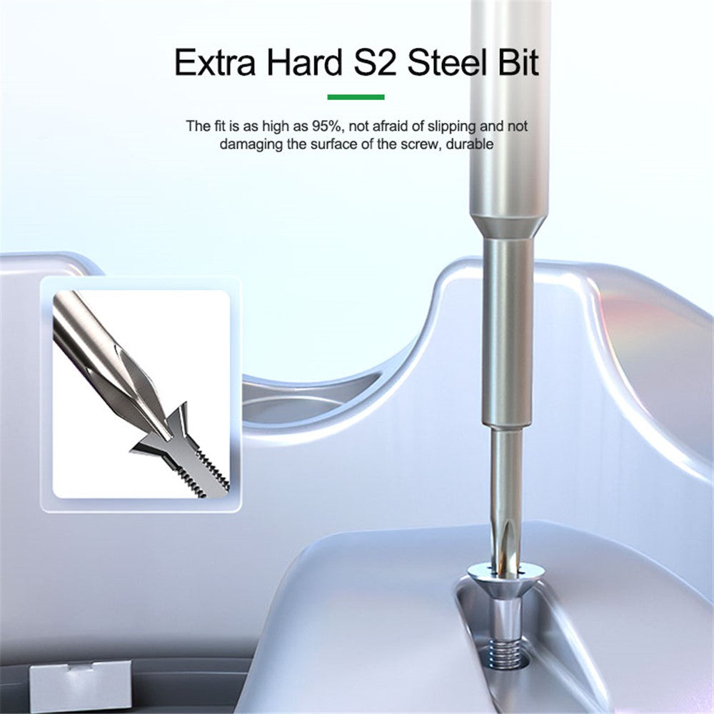 RELIFE RL-724A 5Pcs Torque Screwdriver Set for Cell Phone, Tablets Handheld High Precision Screwdriver Repair Tools