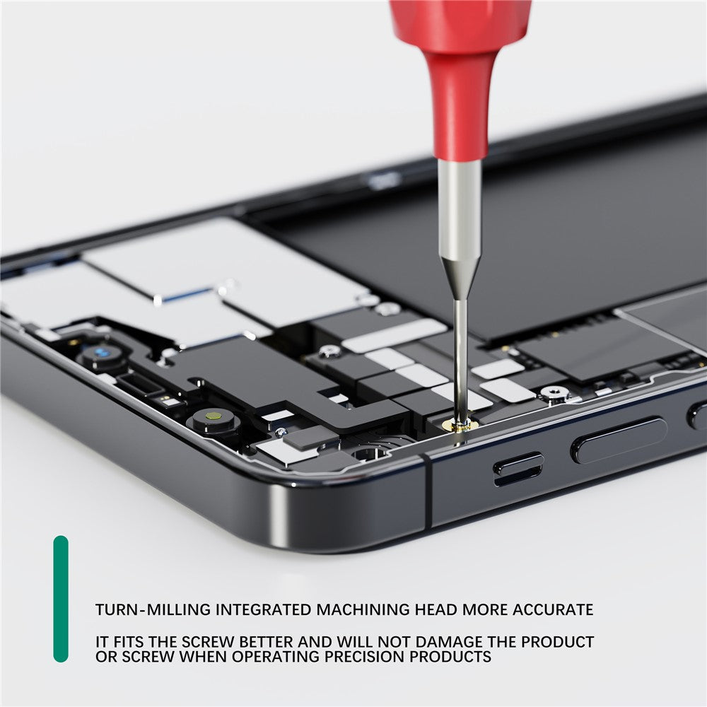 RF4 RF-SD10 5Pcs Double Bearing Rotary Screwdriver Set Handheld Precision Screwdriver Tool Kit for Cell Phones, Tablets
