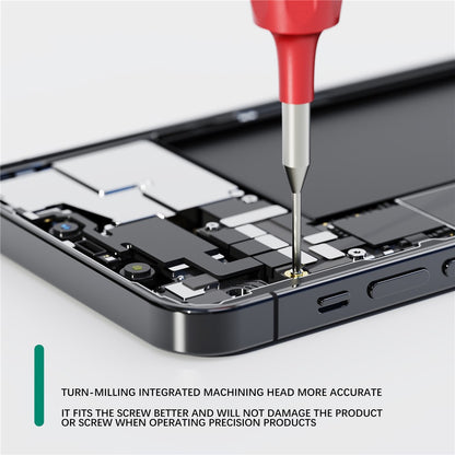 RF4 RF-SD10 5Pcs Double Bearing Rotary Screwdriver Set Handheld Precision Screwdriver Tool Kit for Cell Phones, Tablets