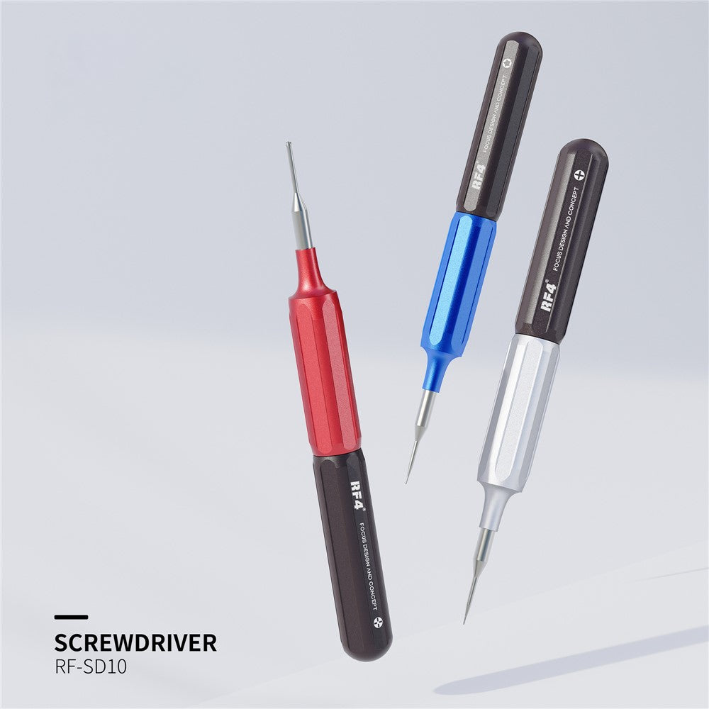 RF4 RF-SD10 5Pcs Double Bearing Rotary Screwdriver Set Handheld Precision Screwdriver Tool Kit for Cell Phones, Tablets