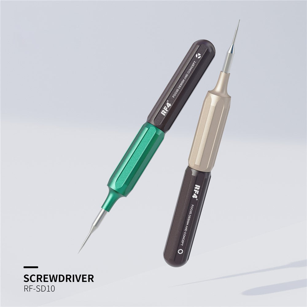 RF4 RF-SD10 5Pcs Double Bearing Rotary Screwdriver Set Handheld Precision Screwdriver Tool Kit for Cell Phones, Tablets