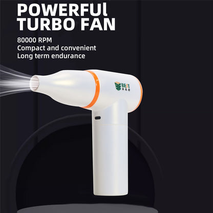 BEST BST-AP-01 80000RPM Turbo Fan Brushless Motor High Speed Portable Wireless Fan