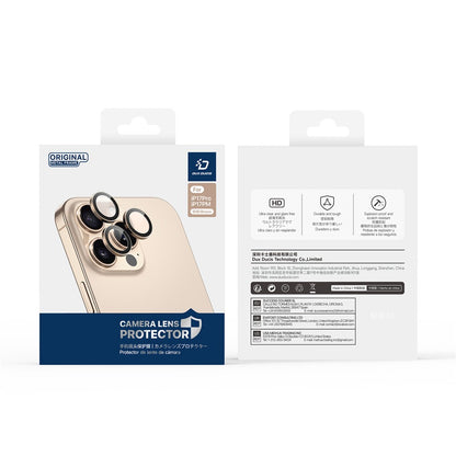 DUX DUCIS For iPhone 17 Pro Max / iPhone 17 Pro Camera Lens Protector  HAWK Series Tempered Glass Lens Protector