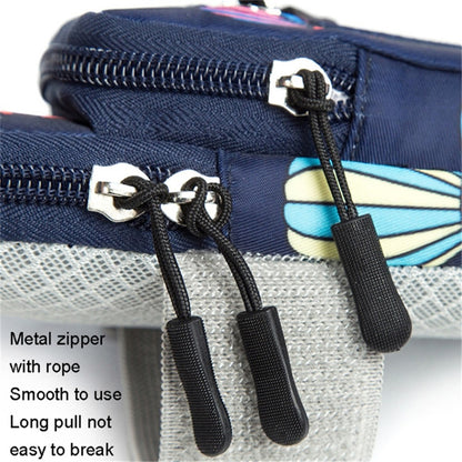 18 x 9cm Phone Holder Elastic Arm Band Hot Air Balloon Pattern Armband Cell Phones Pouch for Running (Size: L)