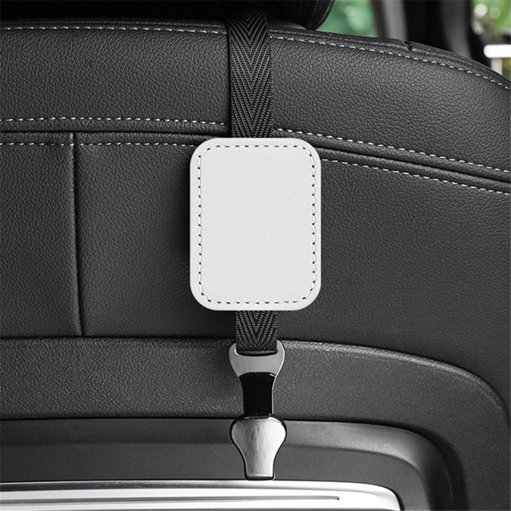 Car Headrest Hook Seat Back Hanger Suede Multifunction Storage Hook Auto Interior Organizer