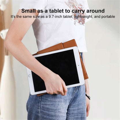 Portable Stand for 14-inch Laptop Magnetic PU Leather Notebook Foldable Holder Mount
