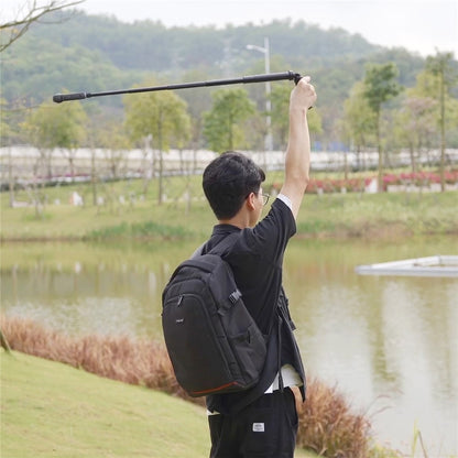 PULUZ PU886B For Insta360 X3 Bullet Time Handle Tripod Rotating Grip Desktop Stand Action Camera Selfie Stick