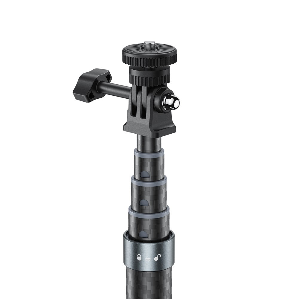 ACEFAST E38 1.2m Carbon Fiber Telescopic Selfie Stick 5 Level Adjustable Selfie Stick