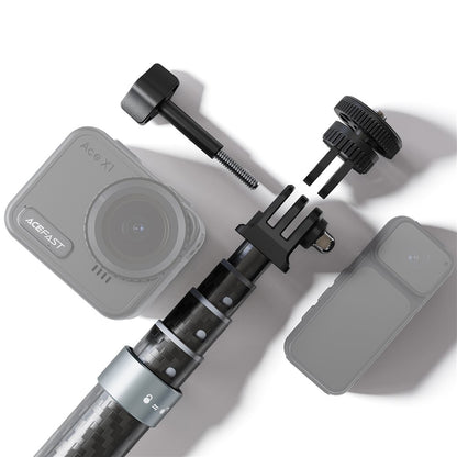 ACEFAST E38 1.2m Carbon Fiber Telescopic Selfie Stick 5 Level Adjustable Selfie Stick