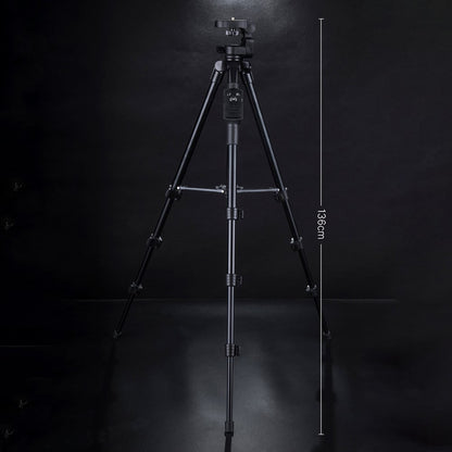 YUNTENG 5218 Portable Telescopic Tripod Photography Stand with Bluetooth-Compatible Remote Control for DSLR SLR Camera Phone