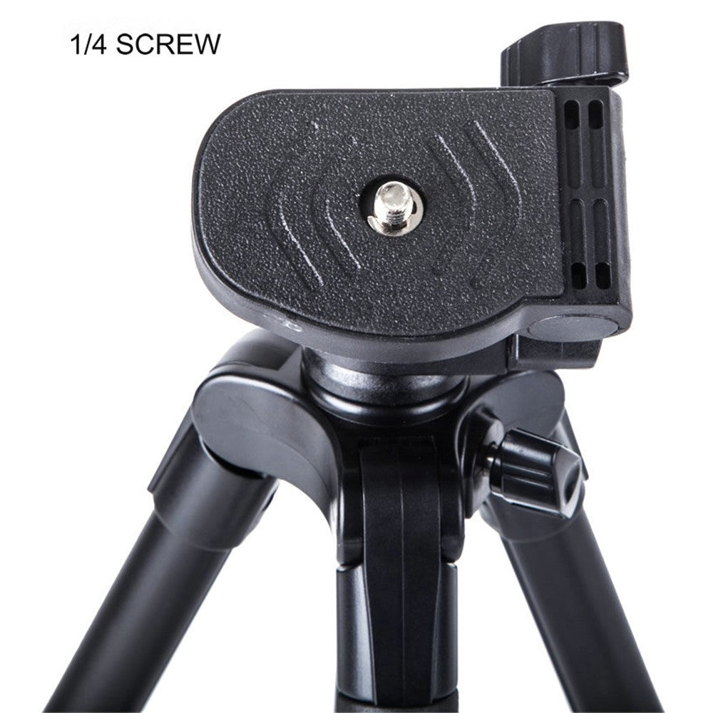 YUNTENG 5218 Portable Telescopic Tripod Photography Stand with Bluetooth-Compatible Remote Control for DSLR SLR Camera Phone