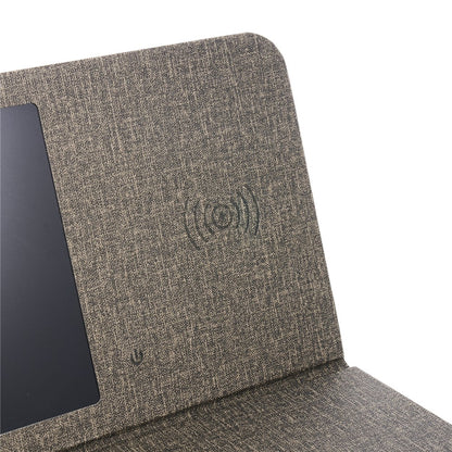 H18-2 15W Fast Charging Wireless Charger Multifunctional Mouse Pad with Stand and Writing Pad