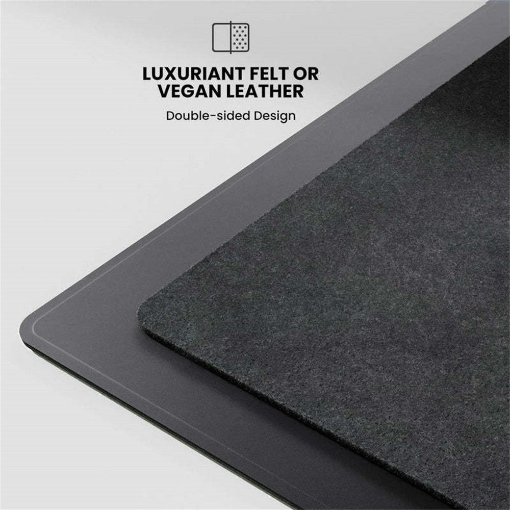 S1300 Wireless Charging Mouse Pad Large Waterproof Desk Mat Fast Charge for Home / Office