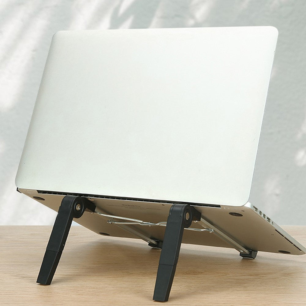 Y01 Height Adjustable Laptop Stand Desktop Bracket Foldable Aluminum Alloy Computer Riser