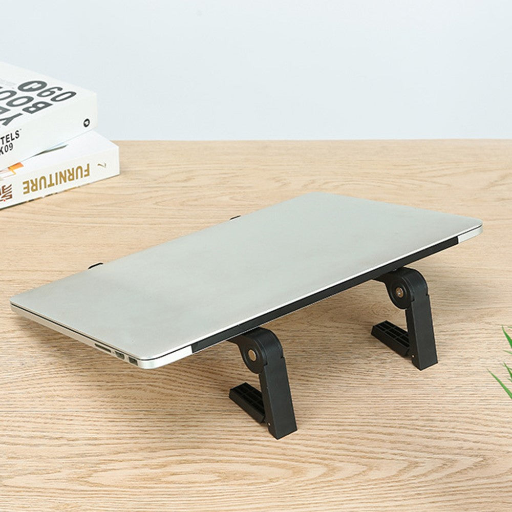Y01 Height Adjustable Laptop Stand Desktop Bracket Foldable Aluminum Alloy Computer Riser