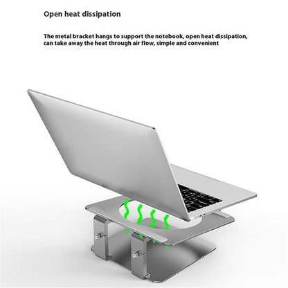 JIUSHARK 17-inch Notebook Desktop Heat Dissipation Stand Aluminum Alloy Laptop Heighten Bracket