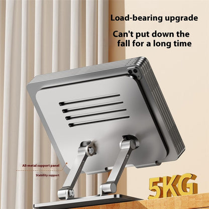 XWJ-2082 Striped Hollow-out Desktop Stand with 360 Degree Rotating Base for Phones / Tablets