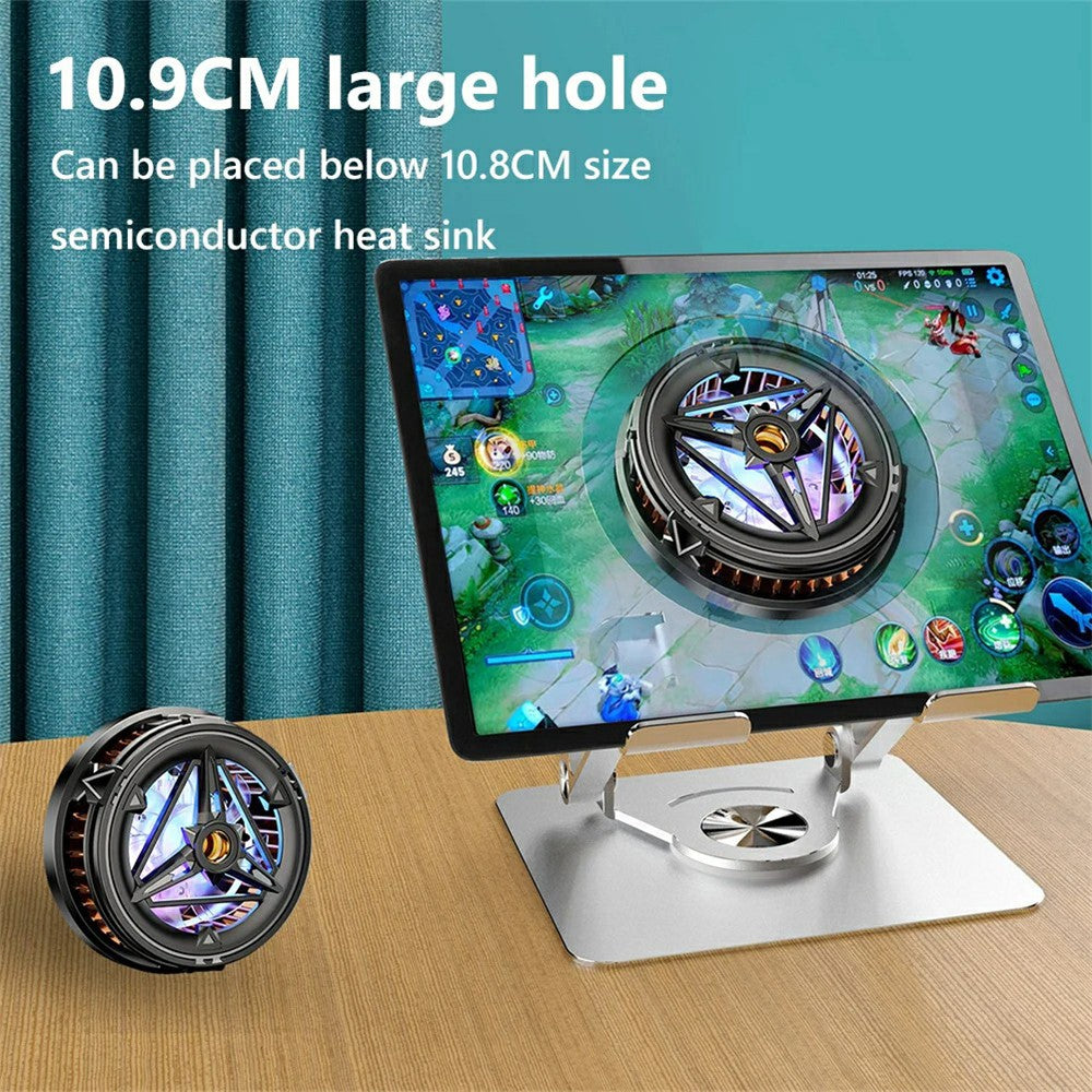 X1 360 Degree Rotating Mobile Phone Stand Foldable Tablet Bracket for Semiconductor Cooler