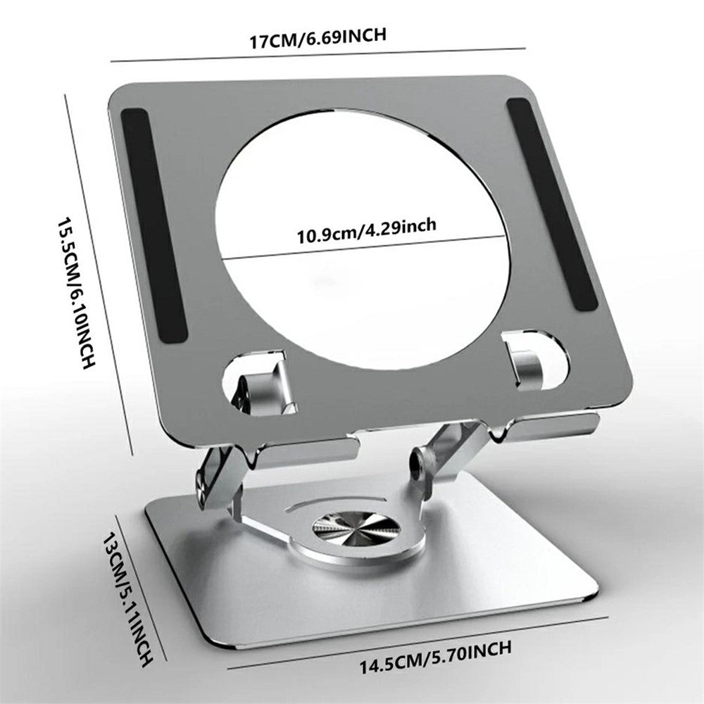 X1 360 Degree Rotating Mobile Phone Stand Foldable Tablet Bracket for Semiconductor Cooler