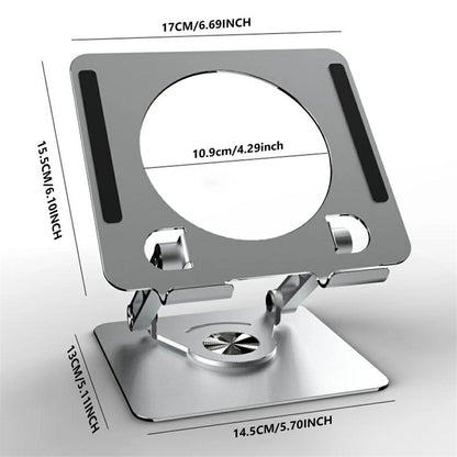 X1 360 Degree Rotating Mobile Phone Stand Foldable Tablet Bracket for Semiconductor Cooler