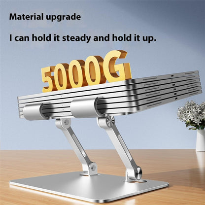 XWJ-2068 Aluminum Alloy Foldable Phone Bracket Heat Dissipation Tablet Stand