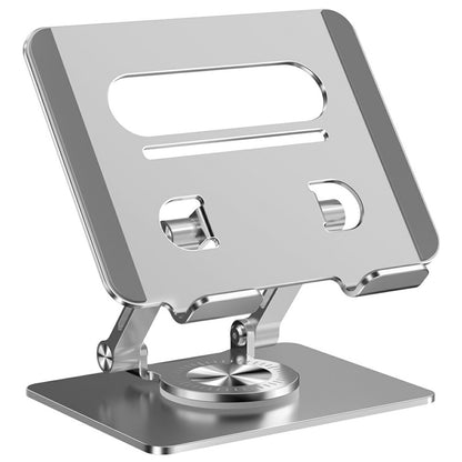 XWJ-2079 Hollow-Out Desktop Stand with 360 Degree Rotating Base for Phones  /  Tablets