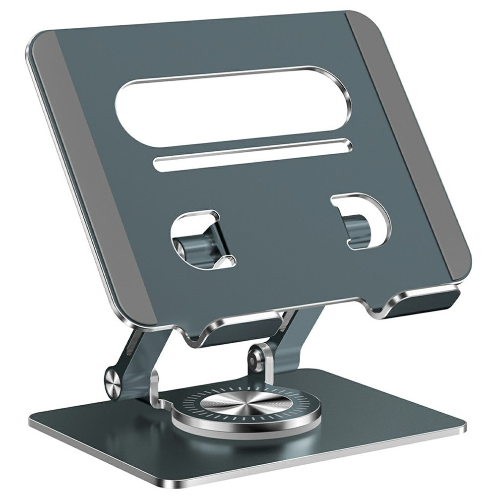 XWJ-2079 Hollow-Out Desktop Stand with 360 Degree Rotating Base for Phones  /  Tablets