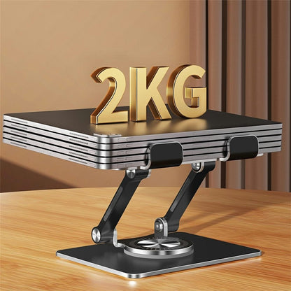 XWJ-2079 Hollow-Out Desktop Stand with 360 Degree Rotating Base for Phones  /  Tablets