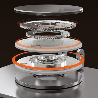 MT131 Desktop Holder Cooling Aluminum Alloy 360° Rotation Foldable Stand