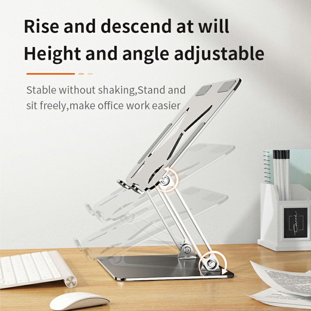 L306 Adjustable Stand for Tablets, Laptops Up To 17.3 Inch Portable Heat Dissipation Desk Holder