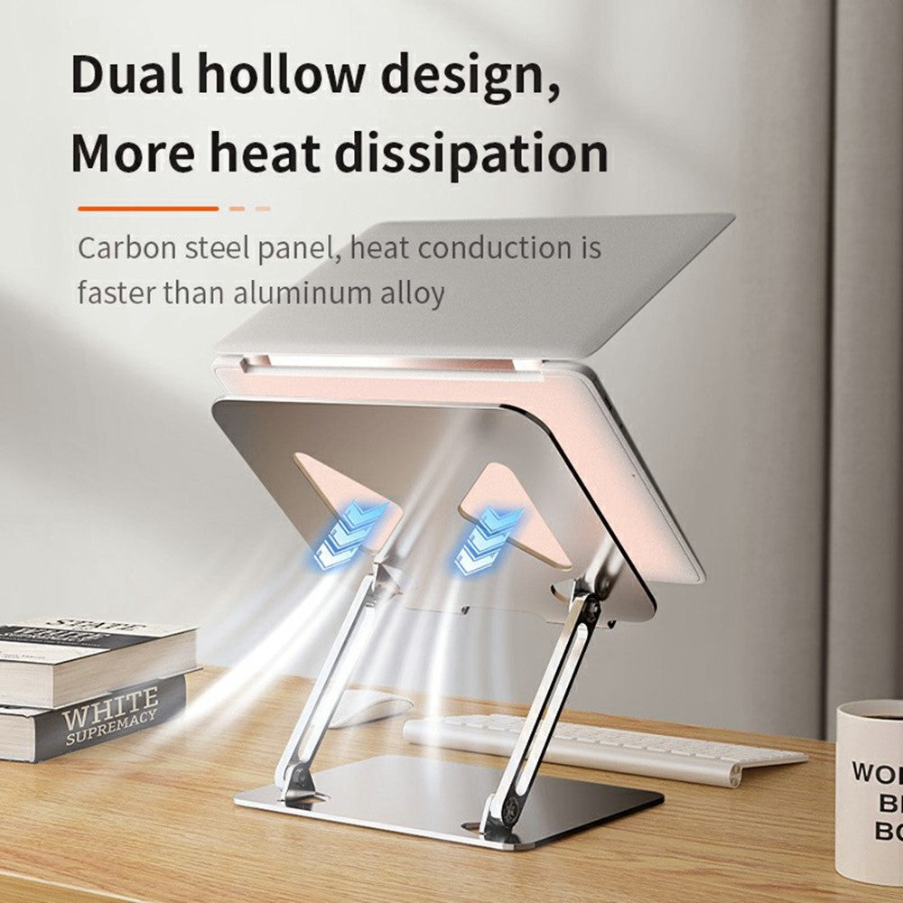 L306 Adjustable Stand for Tablets, Laptops Up To 17.3 Inch Portable Heat Dissipation Desk Holder