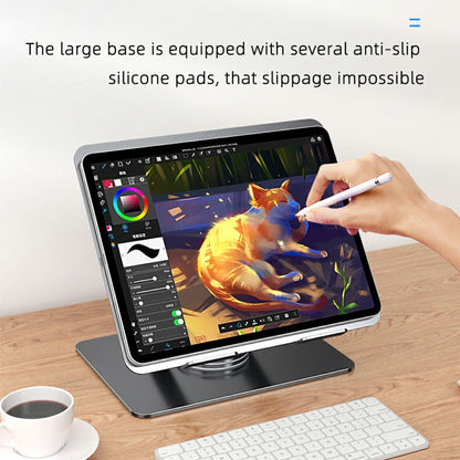 L305 Adjustable Tablet Stand Aluminum Alloy Cooling Design Desktop Holder for Laptops